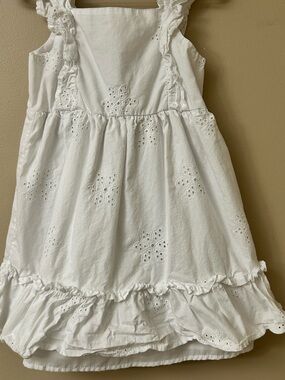 wonder nation White Eyelet Ruffle Sundress